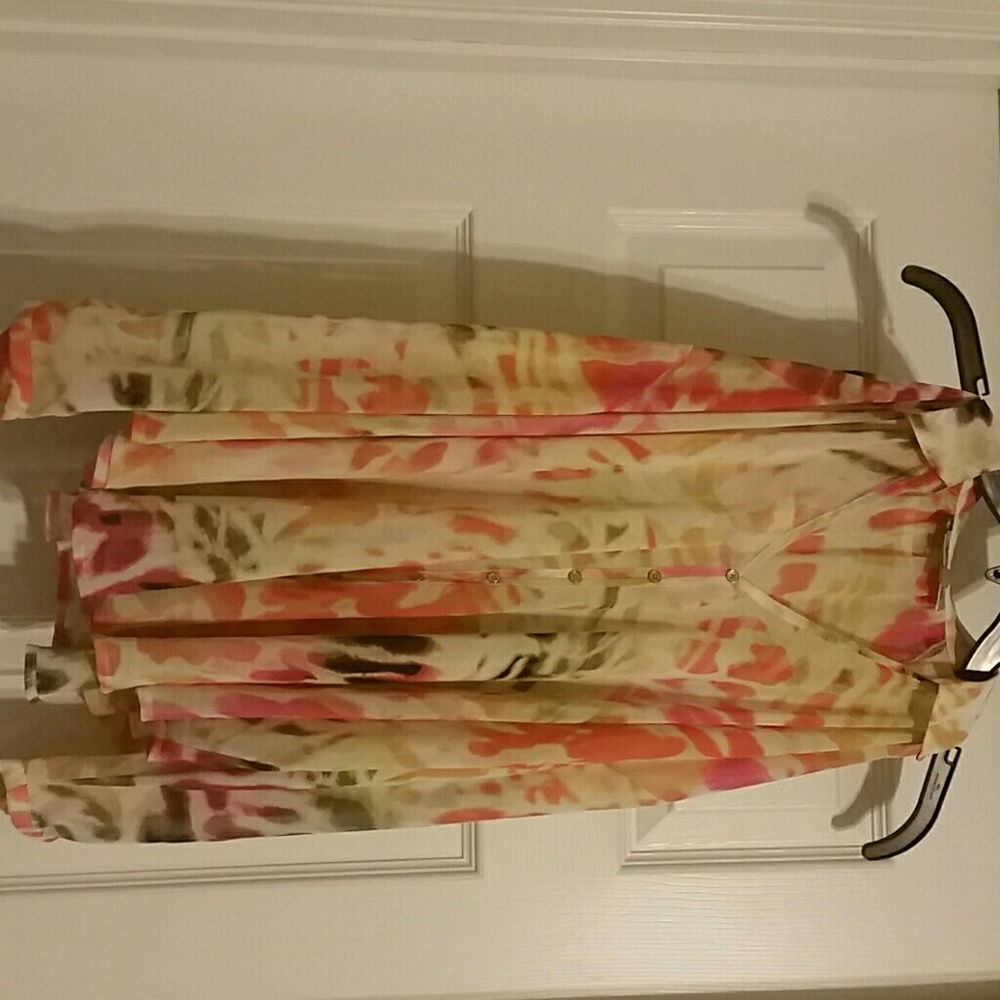 Longsleeve multicolored blouse